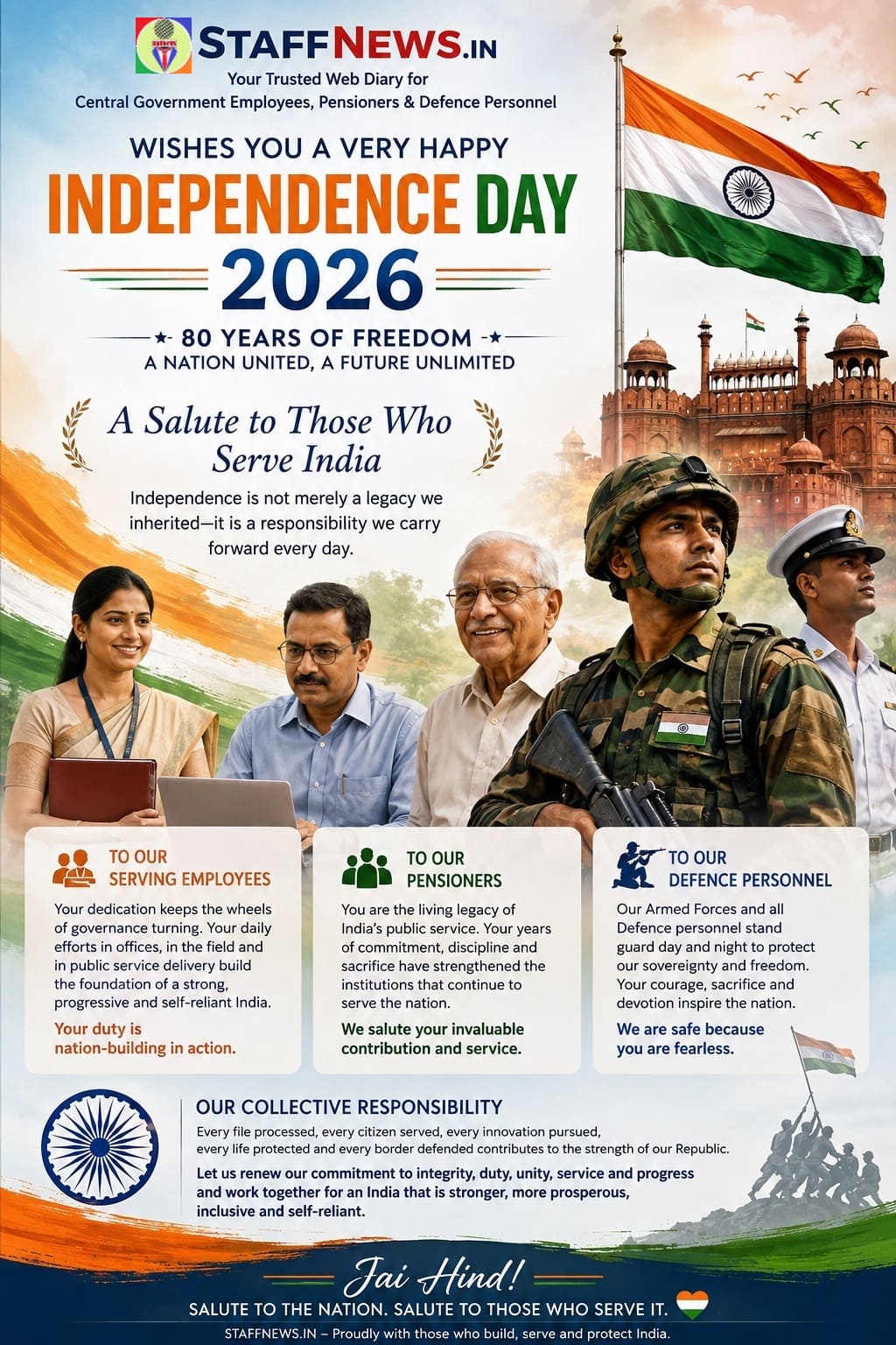 Independence Day 2026 — A Salute to Those Who Serve India