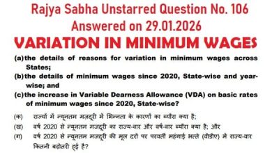 Variation in Minimum Wages across States - Reasons and Area wise rates in Central Sphere as on 01.10.2025 1 variation-in-minimum-wages-rajya-sabha-q