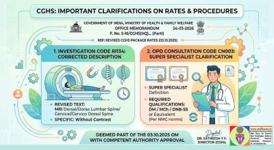 CGHS rates applicable for MRI (Without Contrast) and Super Specialist at healthcare organisation – Clarification 1 cghs-rates-applicable-for-mri-without-contrast-and-super-specialist