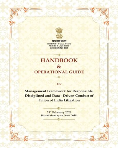 Management Framework for Responsible, Disciplined and Data-Driven Conduct of Union of India Litigation: Handbook & Operational Guideline 1 union-of-india-litigation-handbook