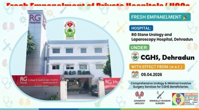 RG Stone Urology and Laparoscopy Hospital, Dehradun - Fresh Empanelment under CGHS w.e.f. 09.04.2026 1 rg-stone-urology-and-laparoscopy-hospital-dehradun-fresh-empanelment-under-cghs