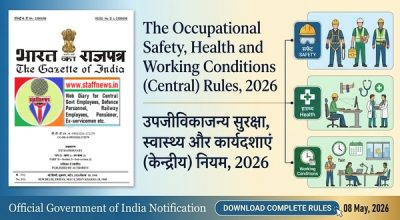 The Occupational Safety, Health and Working Conditions (Central) Rules, 2026: Notification No. G.S.R. 345(E) dated 08.05.2026 1 the-occupational-safety-health-and-working-conditions-central-rules-2026