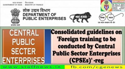 Foreign training to be conducted by Central Public Sector Enterprises (CPSEs) - Consolidated Guidelines 1 foreign-training-to-be-conducted-by-cpse