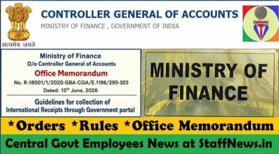 Guidelines for collection of International Receipts through Government portal - C.G.A., FinMin O.M. 1 guidelines-for-collection-of-international-receipts
