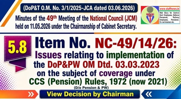 Issues relating to implementation of the DoP&PW OM for NPS to OPS: Agenda Item 49th NC (JCM) Meeting Issues relating to implementation of the DoP&PW OM for NPS to OPS: Agenda Item 49th NC (JCM) Meeting