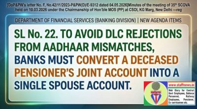 Upon death of pensioner, banks must convert joint accounts to single accounts: 35th SCOVA Discussion 1 upon-death-of-pensioner-joint-account-to-single-account