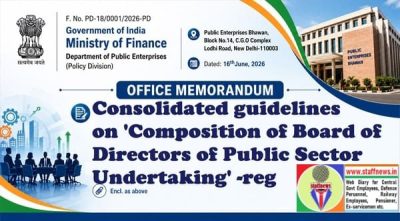 Composition of Board of Directors of Public Sector Undertaking - Consolidated guidelines: DPE O.M. 1 composition-of-board-of-directors-of-public-sector-undertaking