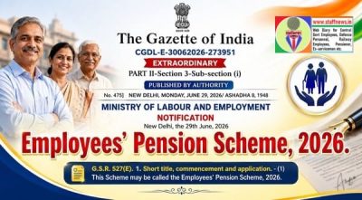 Employees' Pension Scheme, 2026 - Notification No. G.S.R. 527(E) dated 29.06.2026 1 employees-pension-scheme-2026