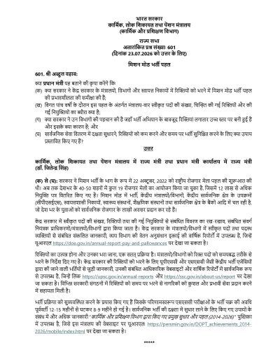 Mission Mode Recruitment 2026: 12 Lakh+ Appointment Letters Issued मिशन मोड भर्ती 2026: 12 लाख+ नियुक्ति पत्र जारी 3 mission-mode-recruitment-2026-hindi-rs-q-601