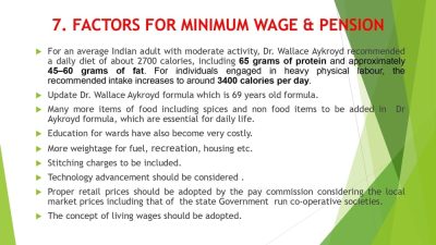 Presentation to the 8th Central Pay Commission by Bharat Pensioner's Samaj: Briefly highlighted Key Demands and expectations 9 presentation-to-the-8th-cpc-by-bps_page-0009