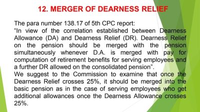 Presentation to the 8th Central Pay Commission by Bharat Pensioner's Samaj: Briefly highlighted Key Demands and expectations 14 presentation-to-the-8th-cpc-by-bps_page-0014