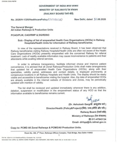 display-of-list-of-empanelled-health-care-organizations-in-railway-hospitals