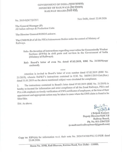 reservation-for-economically-weaker-sections-ewss-in-railways