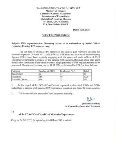 ups-implementation-necessary-action-on-pending-requests-cga